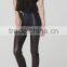 EY0206P Europea Lady High Waist pu Leather Feets Pants Women Pants pu Pants