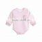 High quality long sleeve infant and toddler baby clothes bodysuit