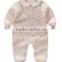 factory new design of knitted pattern sweater set for baby