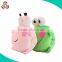 color stuffed baby toy soft toy,stuffed animal plush stuffed frog pillows toys