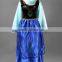 Hot selling girls dress wholesale Frozen Anna dress Frozen movie dress cosplay costume dress