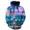 sunset tree 3D pinted hoodies/sjm unisex 3D printed sweatshirt hoodies/hot sell 3D hoodies
