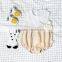 B13441A Wholesale newborn plain cotton baby romper set baby girl romper