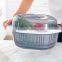 2017High Quality Plastic drain Fruit Basket/dustproof Kitchen Storage Basket For Vegetables
