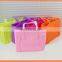 cheap colorful silicone beach bag for women handbag