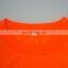 Apparel t-shirts oem service breathable	100% polyester high visibility orange competitive price o neck polo shirt