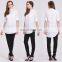 Plus Size Wholesale Ladies Formal Shirt Design 3/4 Sleeve Shirt