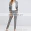Cool Handsome Good Looking Stylish Trousers, High Fashion Pants Design Grey Reiss Check Pant Suit