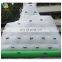 inflatable iceberg island, adults water games inflatable floating island
