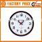 Wholesale OEM Round Plastic Wall Clock Decorative Wall Clock