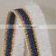 Designer polyester lurex fringes lace trim for garment accessories