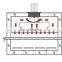 N3CFBT203612 Top convection glass tempering line