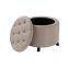 Velvet Ottoman Chair,Hotel Chair,Restaurant Chair,,Living Room Chair With Storage-HL6007