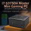 Eglobal Mini PC Windows 10 S210H Core i9 9880H PC Gaming Computer Desktop DDR4 DP1.2+HDMI2