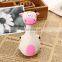 China low price good quality latex pet dog toy silent animals for dog teeth grinding/cleaning