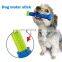 Durable silica gel dog bite/chew bone toy for teeth grinding/ cleaning