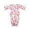 Infant Christmas Raglan Gown Toddler Sleeper Baby Gowns