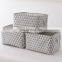 retractable stack foldable fabric bin steel document storage boxes