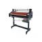 FM1100 1050mm Width Single/Double Sided laminating  4 rubber roller   Hot & Cold Roll Laminator  For Paper