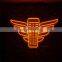 Best price PVC material  transparent acrylic backboard neon sign