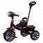 2018 new model simple steel painting frame baby tricycle with push bar