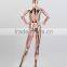Abstract Electroplate Mannequin Female Full Body Plastic Women Mannequin M0022-DY16-G