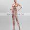 Abstract Electroplate Mannequin Female Full Body Plastic Women Mannequin M0022-DY16-G