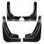 Splash Guards Mudflap Fender For Tesla Model 3 4 Pcs/set Black Carbon Fiber Material Fender Car Accessories For Tesla Model 3