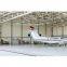 LF prefabricated metal steel aircraft hangar