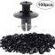 Car Clips Fender Bumper Shield Retainer Auto Vehicle Fastener Fit 8mm Hole Plastic Rivet Car Styling