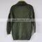 Two pocket V-Neck Cardigan Sweater Army Green Long Sleeve Sweater for Nurse