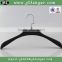 HA392 plastic black rubber coated plastic non slip adult clothes hanger                        
                                                Quality Choice