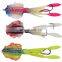 squid jig morbido 60g luminous UV soft plastic squid bait tuna fishing lure