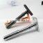 Shaver Non-disposable Straight Shaving Razor Rose Gold Blank Blade Double Edge Classic High Quality Female Single Blade Matte