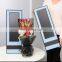 High-end Custom Cardboard Paper Single Rose Gift Box with Clear Window Paper Packaging Box for Flower