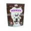 175g hot sale  flat bottom  aluminum foil  stand up  pouch pet dog food packaging bag