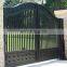 Decorative wrought iron sliding main gates design
