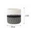 OEM Custom Wholesale Supplier Cotton Rope Pot Flower Holder Stand Woven Basket Plants