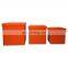 157gsm art paper recycled cube halloween empty orange nested gift box paper packing special design cardboard custom boxes