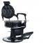 New Black leather luxury shop hair can be put down black barber chair