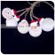 10LED christmas snowman ball lights new design led cartoon lights factory wholesale