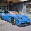 Runde Car Modification Carbon Fiber Front Lip Rear Lip Side Skirt Spoiler For Porsche Taycan Turbo Modify Mansory Style Body Kit