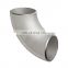 SS304 321 316l Matt polished stainless steel 5 inch pipe elbow pipe fitting ,Customized Large Diameter