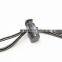 25mm Custom Logo Metal Cord Lock Stopper String Stoppers for Bag
