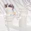 Wholesale Nordic INS Creative Irregular White Porcelain Ceramic Vase Pot Jar Home Decor Vases