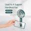 Portable Handheld Fan Mini Personal Fan 30 degree Rotating Adjustmentale USB 1200mAh 4 Speeds Personal colorful cooling Fan