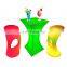 coffee shop table and chair flashing portable bar commercial furniture rechargeable led high table bar stools