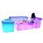 Custom KTV U-shaped sofa booth High-class dance hall sofa sing Karaoke bar sofa and led nightclub coffee table
