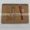 Spiral 96sheets Recycled Paper Customized School Notebook