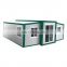 Australia Prefabricated luxury 20ft 40ft two bedrooms  Expandable Container House